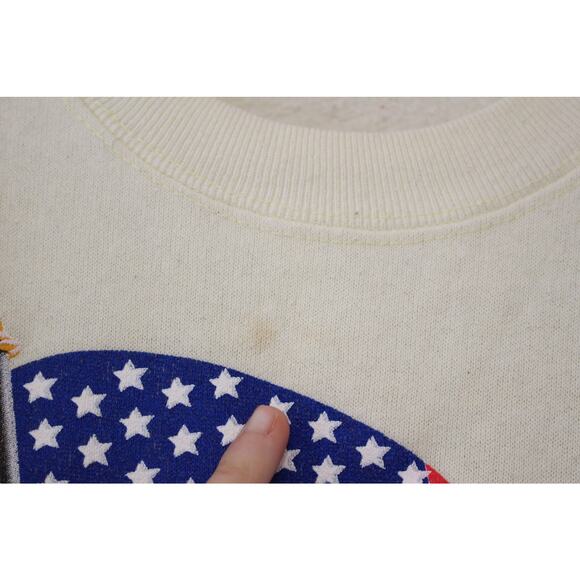 Vintage Walt Disney Mickey Mouse USA Sweatshirt XXL 2X - Picture 4 of 6